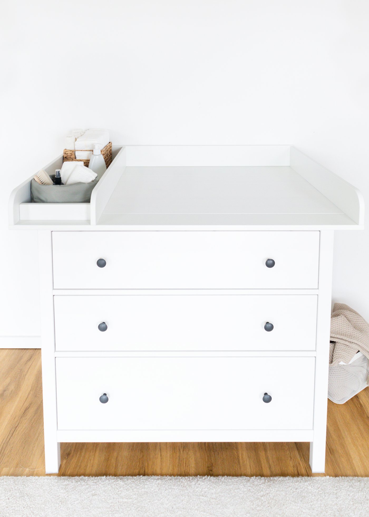 Set pour IKEA HEMNES comme table à langer en eucalyptus (5 produits)